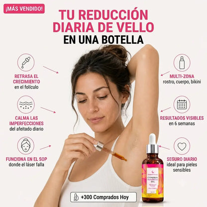 Aceite Anti-Vello · Inhibidor de Crecimiento