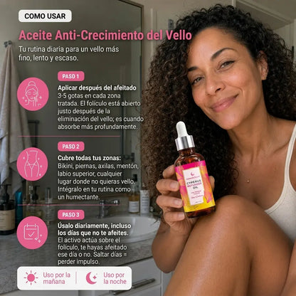 Aceite Anti-Vello · Inhibidor de Crecimiento